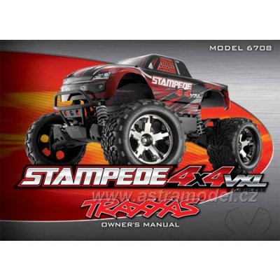 Stampede 4x4 VXL - manuál EN
