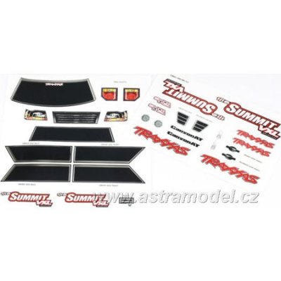 Traxxas samolepky: Summit 1:16 VXL