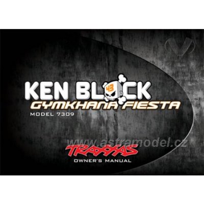 Ken Block Gymkhana Fiesta 1:16 - manuál EN