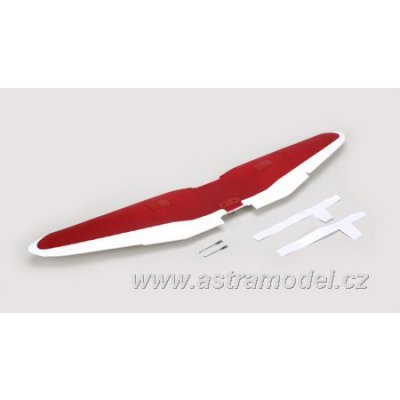 Stinson Reliant - křídlo nabarvené bez serv