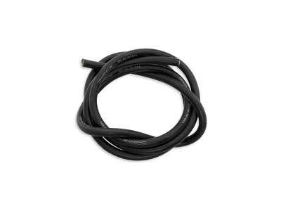 Kabel 10AWG se silikonovou izolací 1m - černý