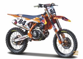Model motorky 1:6 Red Bull KTM Supercross SX450