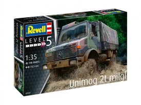 Revell 03337 Plastikový model Mercedes-Benz Unimog 2T mil gl (1:35)