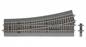 ROCO 42532 H0 WL15 + D8 Výhybka levá 230mm, R873,5mm/15°