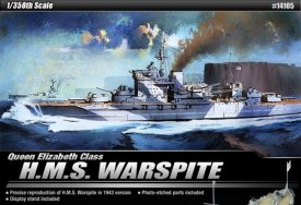 Academy 14105 HMS Warspite