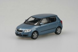 Škoda Fabia II 2006 šedá 1/43