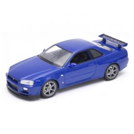 Nissan Skyline GT-R blue 1:24