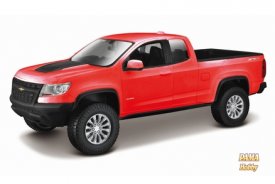 Model auta Maisto 1:24 CHEVROLET COLORADO ZR2 červený