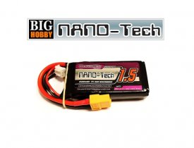 Lipol NANO Tech 1500mAh 3S 25C