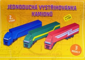Paírová vystřihovánka Kamiony 2. vydání