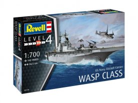 Revell 05178 USS WASP CLASS Assault Carrier (1:700) Plastikový model