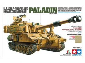 Tamiya 37026 U.S. Self-Propelled Howitzer M109A6 Paladin (Iraq War) 1:35