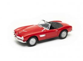 Model auta Welly 1:24 BMW 507 červená