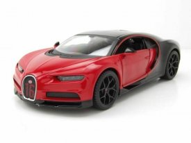 Bugatti Chiron red 1:24