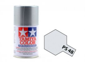 Tamiya PS48 Semi-Gloss Silver Anodized Aluminium