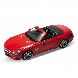 Maisto 1:24 2012 Mercedes Benz SL 500 červený cabrio