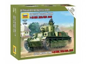 Zvezda 6247 tANK T-28 1:100