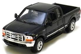 Ford F-350 Pick Up 1:24 black