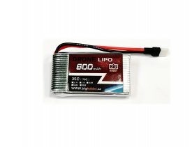 Drone LIPO 600mAh 1S 35/70C