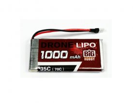 Drone LIPO 1000mAh 1S 35/70C