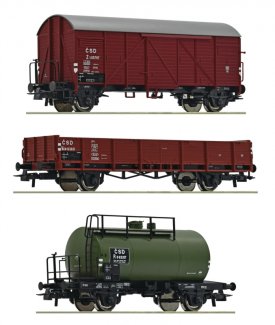 ROCO 76018 SET vagonů ČSD HO