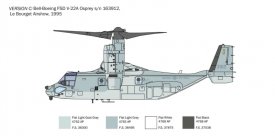 Italeri 1463 plastikový model vrtulník 1463 - V-22A Osprey (1:72)