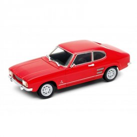 Model auta Welly 1:24 Ford Capri 1969 červený