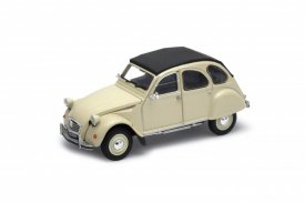 Model auta Welly 1:24 Citroen 2CV - béžový