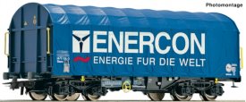 ROCO 76448 H0 Vůz s posuvnou plachtou Shimms, ENERCON, Ep.VI