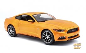 Maisto 1:18 Ford Mustang 2015 oranžová