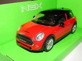 Welly 1:24 New Mini Hatch oran