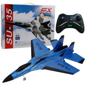 RC letadlo SUCHOJ SU-35 modrá