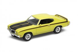 Model auta Welly Buick GSX 1970 (žlutá) 1:24