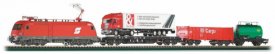 PIKO 57177 H0 Analogový set - vlak s lokomotivou Taurus ÖBB s kolejemi s podložím