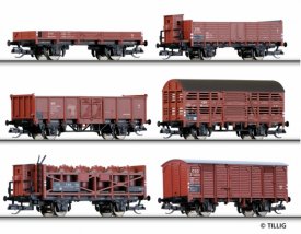 Tillig 01645 vagony TT 6ks